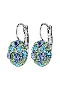 Dyrberg/Kern Blost Earpost, Color: Silver/Blue, Onesize, Women