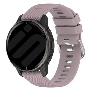 Strap-it Garmin Forerunner 55 siliconen bandje (violet)