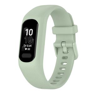 Strap-it Garmin Vivosmart 5 siliconen bandje (mint)