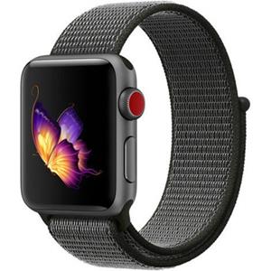 Apple Watch 8 nylon bandje (groen)