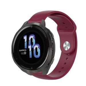 Strap-it Garmin Venu 2s sport bandje - 40mm - bordeaux