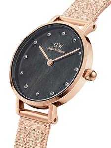 Daniel Wellington Petite Pressed Studio Lumine horloge - Zwart