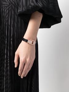 Saint Laurent Leren armband - Zwart