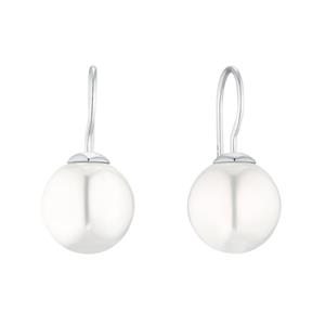 Amor Oorbellen voor dames, 925 sterling zilver, glazen kraal