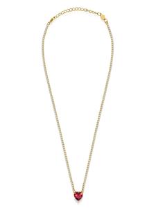 Nialaya Jewelry cubic-zirconia chain necklace - Goud