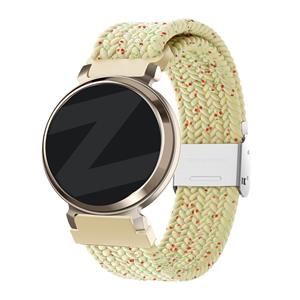 Bandz Garmin Lily 2 gevlochten nylon band (beige mix)
