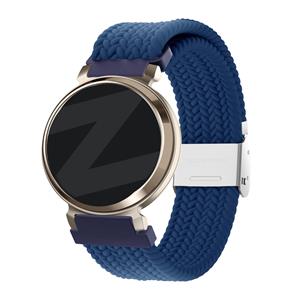 Bandz Garmin Lily 2 gevlochten nylon band (blauw)