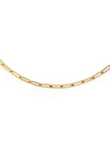 Tory Burch Halsketting met logoplakkaat - Goud