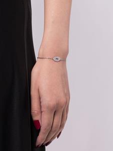 Mulberry Leren armband - Zilver