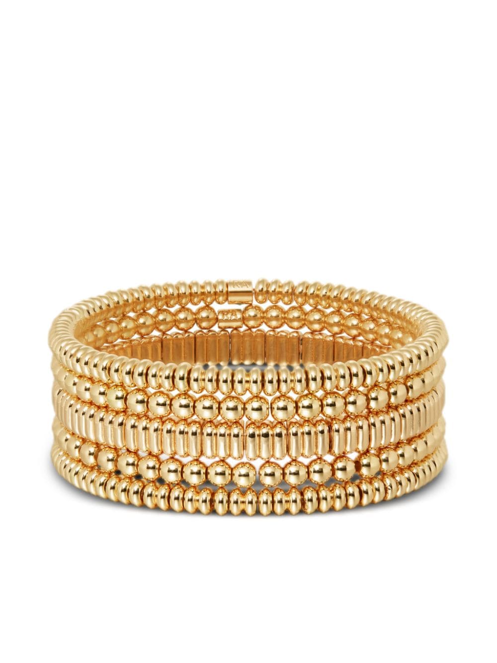 Roxanne Assoulin Vijf The Luxe kralenarmbanden - Goud