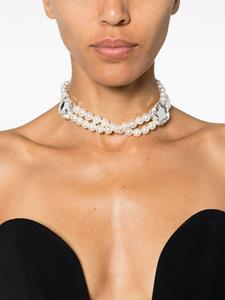 Atu Body Couture Halsketting met geknoopt detail - Wit