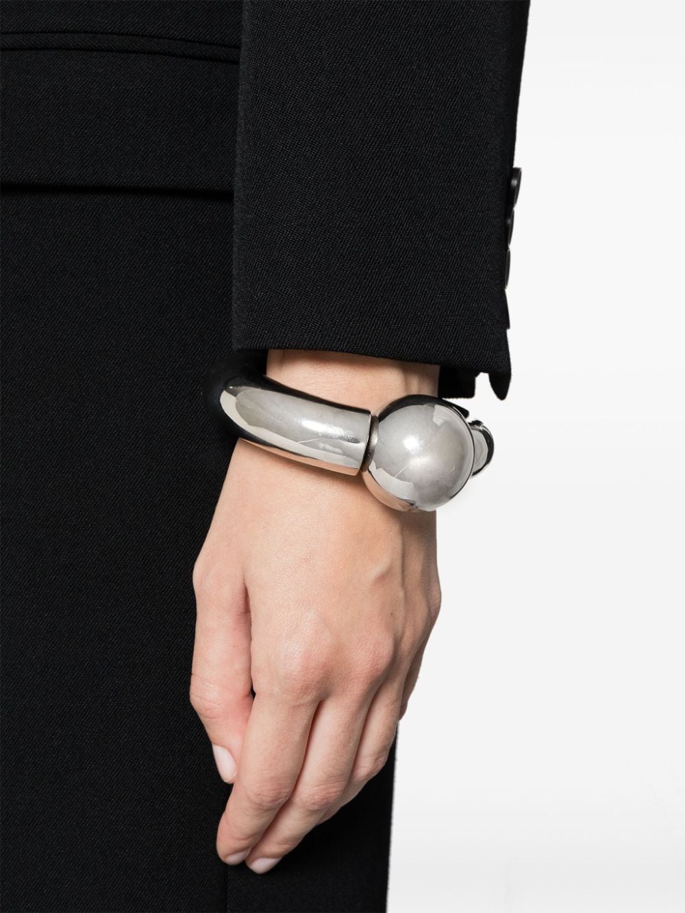 Balenciaga Armband met amulet - Zilver
