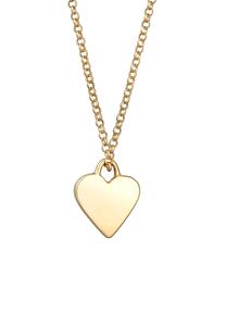 Elli Dames hart plaatje hanger filigraan in 925 sterling zilver