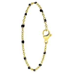 Lucardi Armband ' Selene ' Staal 20 cm