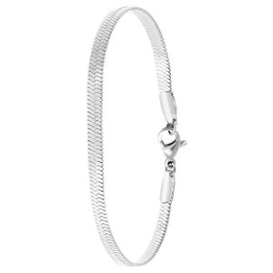 Lucardi Armband ' Roma ' Staal 20 cm
