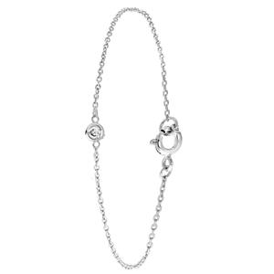 Lucardi Armband Zilver 18cm