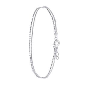 Lucardi Armband Zilver - zilverkleurig