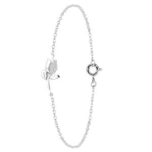 Lucardi Armband Zilver - zilverkleurig