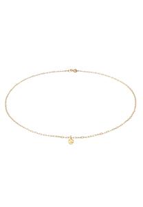 Elli Dames Plaatje Hanger Gestructureerd Tijdloos in 925 sterling zilver