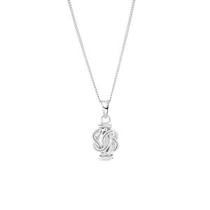 Lucardi Ketting Zilver - zilverkleurig