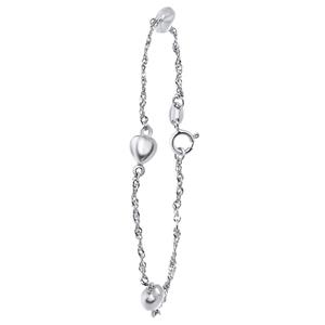 Lucardi Armband Zilver - zilverkleurig