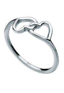 Elli Dames Hart symbool verbonden in 925 Sterling Zilver