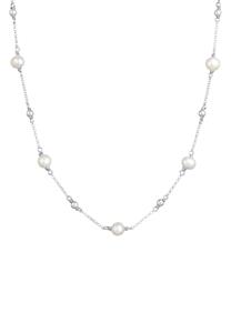 Elli Dames Bollen Filigraan met zoetwater gekweekte parels in 925 Sterling Zilver Verguld