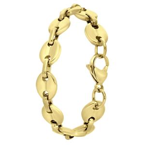 Lucardi Armband 'Nadege' Staal 20cm