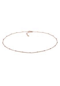 Elli Dames Choker Bol Basis Minimaal Trend in 925 Sterling Zilver