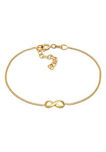 Elli Dames Oneindigheidssymbool Effen in 925 Sterling Zilver