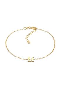 Elli Dames Hanger letter M Basis in 925 Sterling Zilver