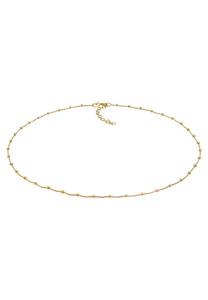 Elli Dames Choker Ball Chain Basic Round Blogger Trend in 925 Sterling Zilver
