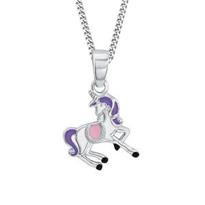 Prinzessin Lillifee Ketting met hanger voor meisjes, 925 Sterling zilver | Eenhoorn