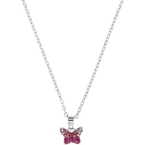 Prinzessin Lillifee Ketting met hanger voor meisjes, 925 sterling zilver, Preciosa vlinder