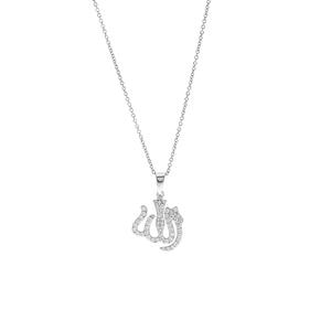 Lucardi Ketting Zilver 45cm -zilverkleurig