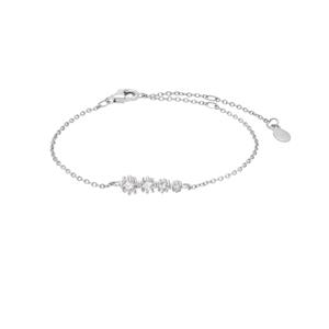 Amor Armband voor dames, 925 Sterling zilver, zirkonia synth.