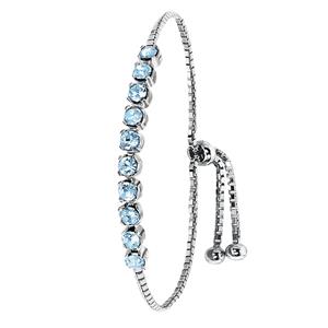 Lucardi Armband Zilver - zilverkleurig