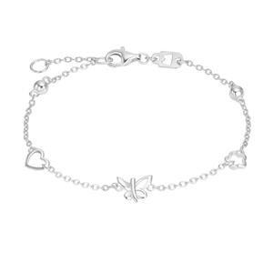 Amor Armband voor meisjes, 925 sterling zilver | hartje