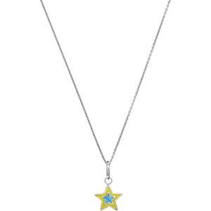 FAVS Silberkette FAVS Little Friends Mädchen-Kette 925er Silber