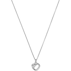 FAVS Collier FAVS Damen-Kette 925er Silber 3 Zirkonia