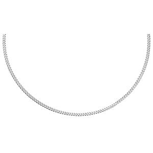 Lucardi Ketting Zilver - zilverkleurig