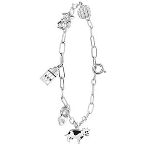 Lucardi Armband Zilver