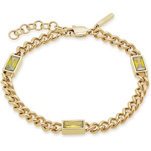 Esprit Armband Gliederarmband mit Zirkonia