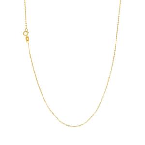 Amor Halsketting voor mannen en vrouwen, unisex, goud 375