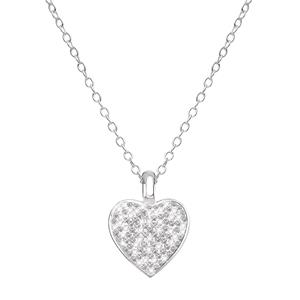 Lucardi Ketting Zilver 45cm -zilverkleurig