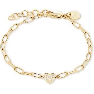 GMK Collection Armband Edelstaal, Kleursteen