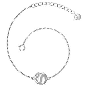 Glanzstücke München Silberarmband Kreis silber, aus Sterling Silber