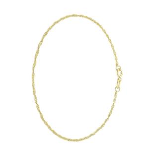 Lucardi Armband 9 Karaat - goudkleurig