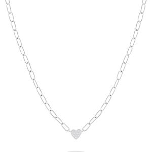 GUIDO MARIA KRETSCHMER Edelstahlkette GMK Collection Damen-Kette Edelstahl 13 Zirkon