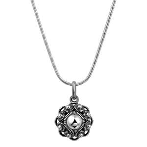 Lucardi Ketting Zilver - zilverkleurig